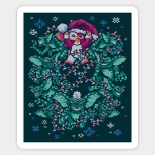 We Wish You a Gremlin Christmas Sticker